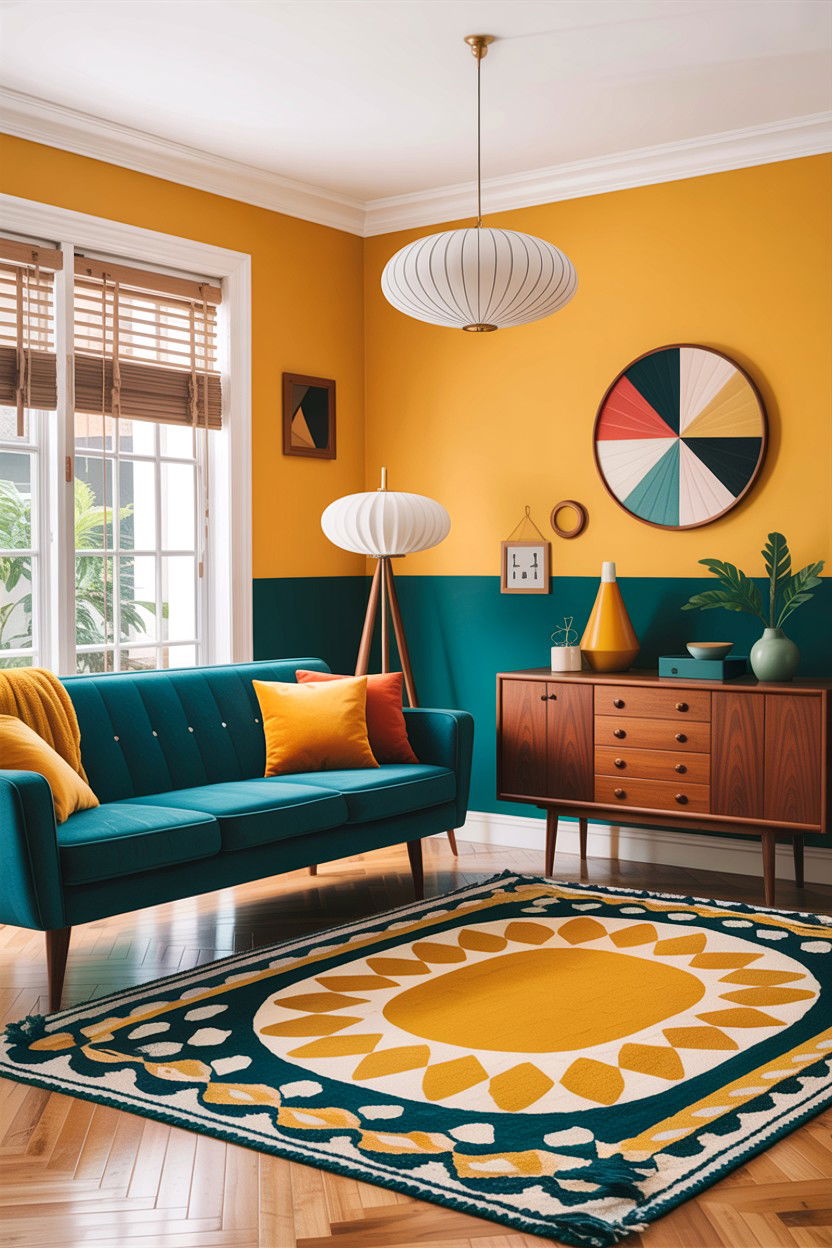 Mid Century Modern Living Room - 30 interior designer living room ideas