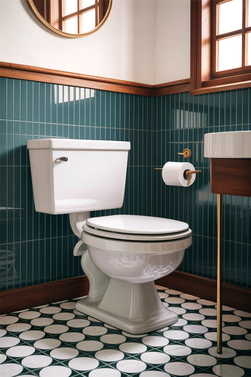 Mid Century Modern Toilet - 30 comfort height toilet ideas