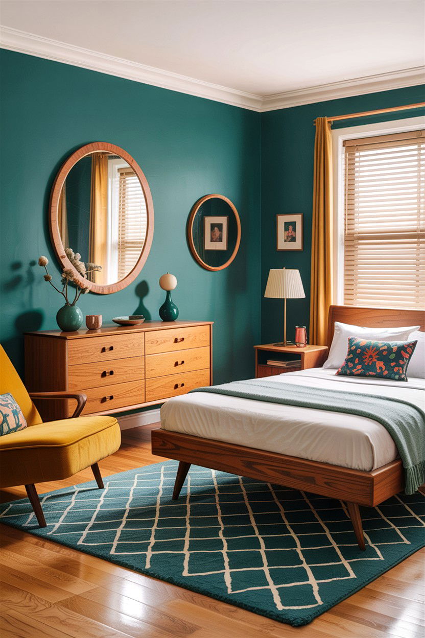 Mid Century Oak Bedroom - 30 bedroom oak furniture ideas