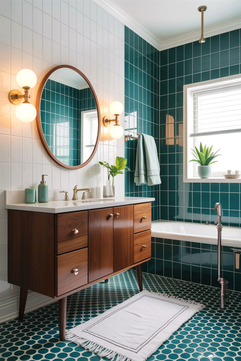 Mid century bathroom - 30 Home Depot bathroom ideas