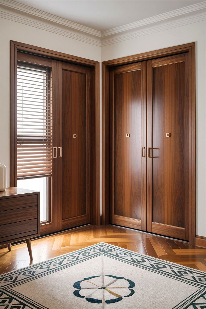 Mid century modern bifold doors - 30 bedroom bifold doors