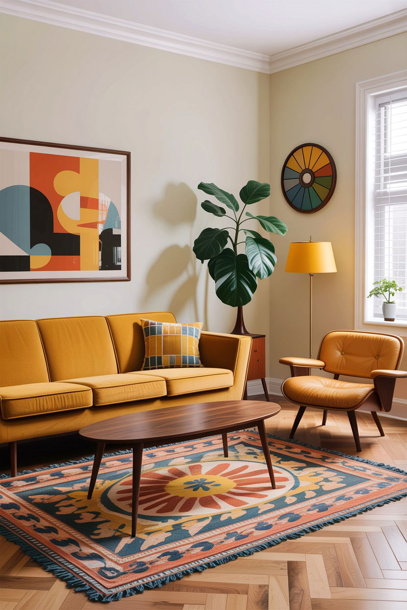 Mid century modern furniture - 30 instant living room ideas