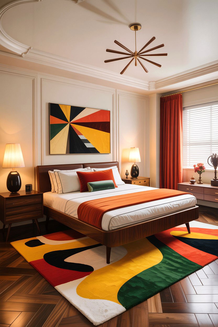 Mid century modern luxury bedroom - 30 high end bedroom ideas