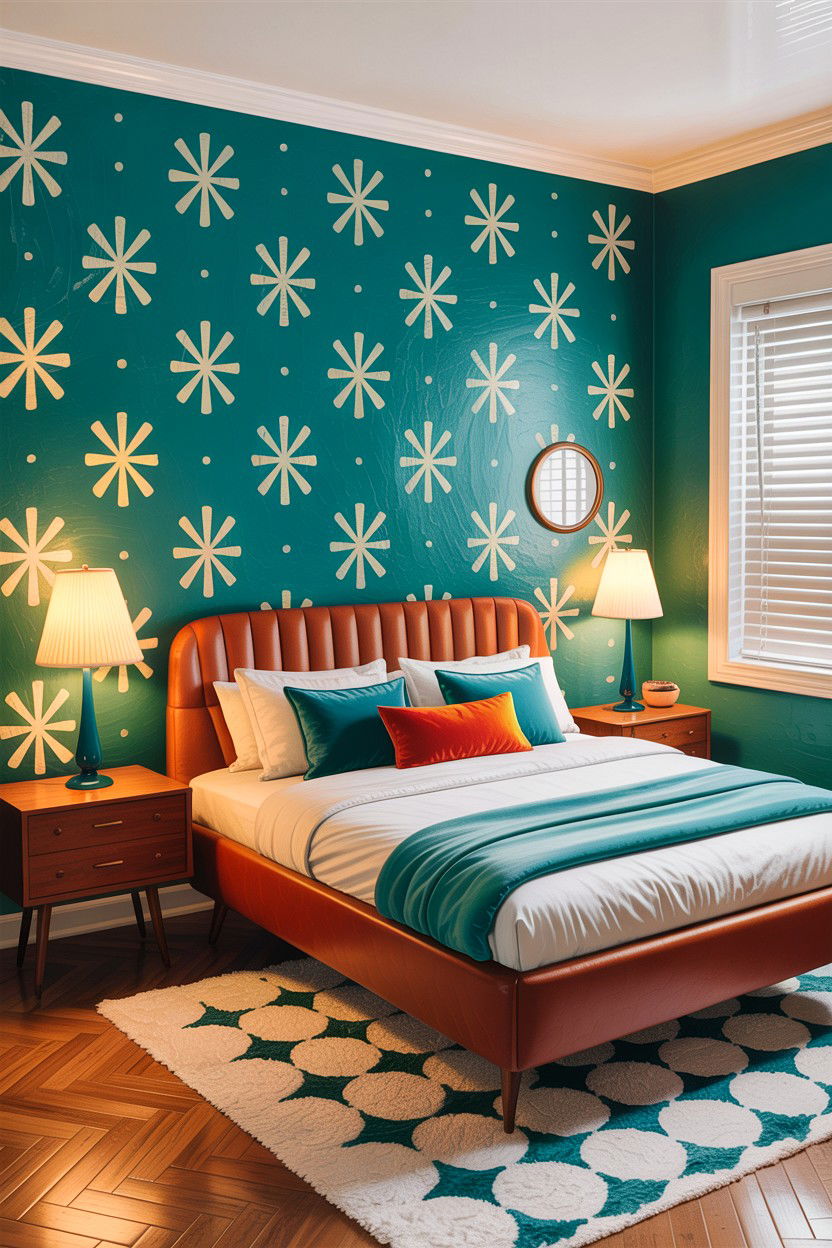 30 Unique Bedroom Wall Stencils for a Custom Look