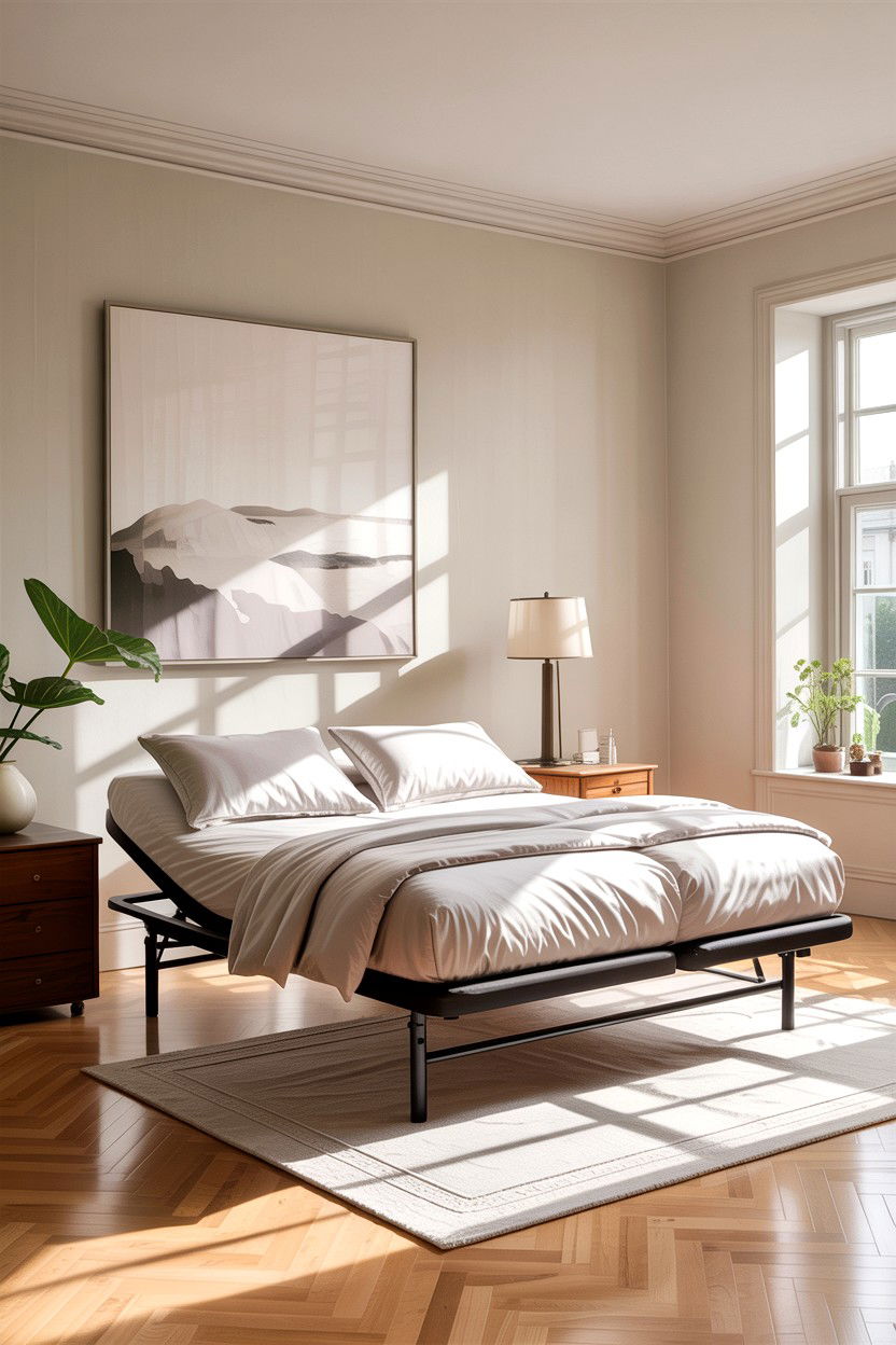 Minimalist Adjustable Bed Frame - 30 bedroom adjustable beds