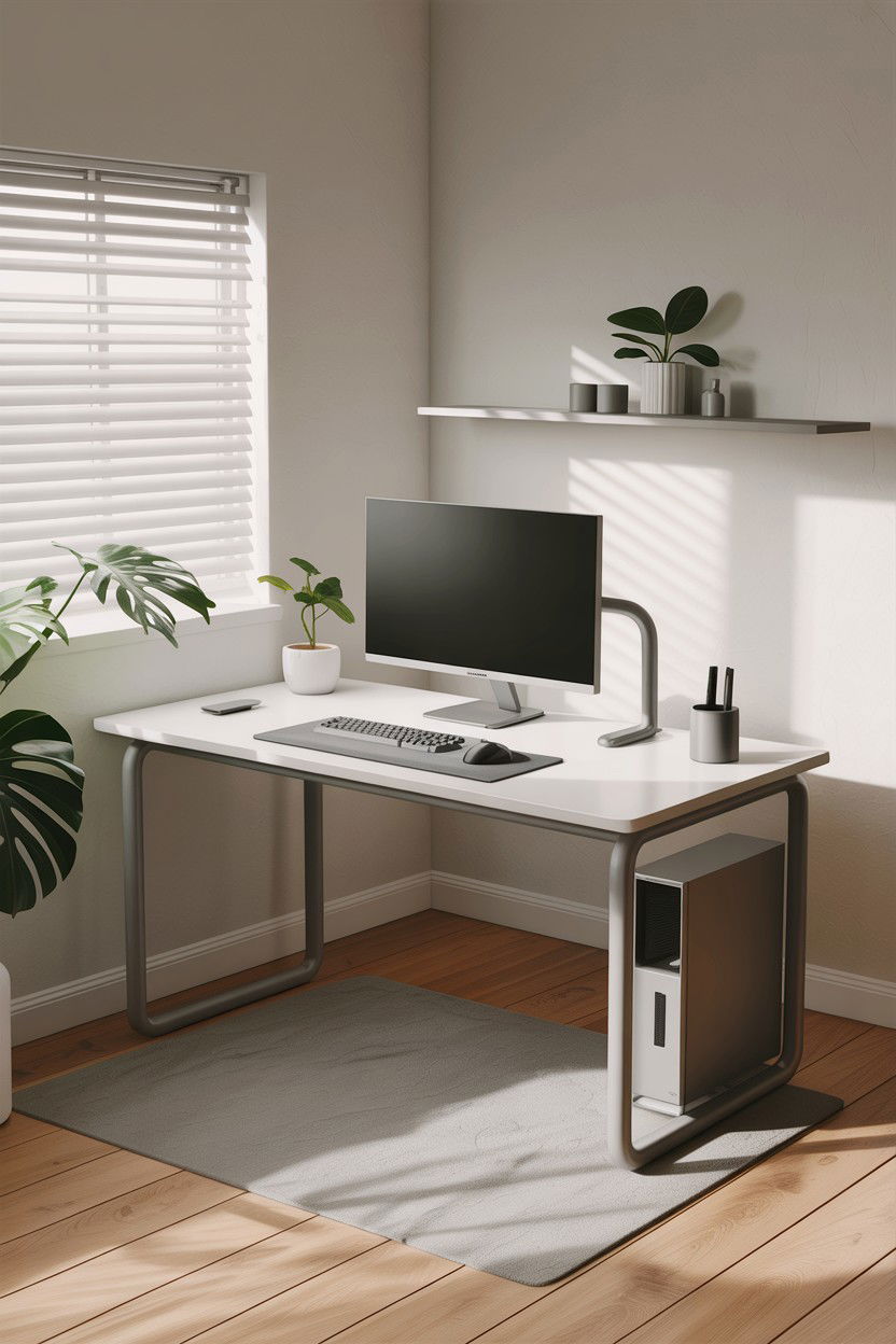 Minimalist Aesthetic Gaming Setup - 30 gamer setup bedroom ideas