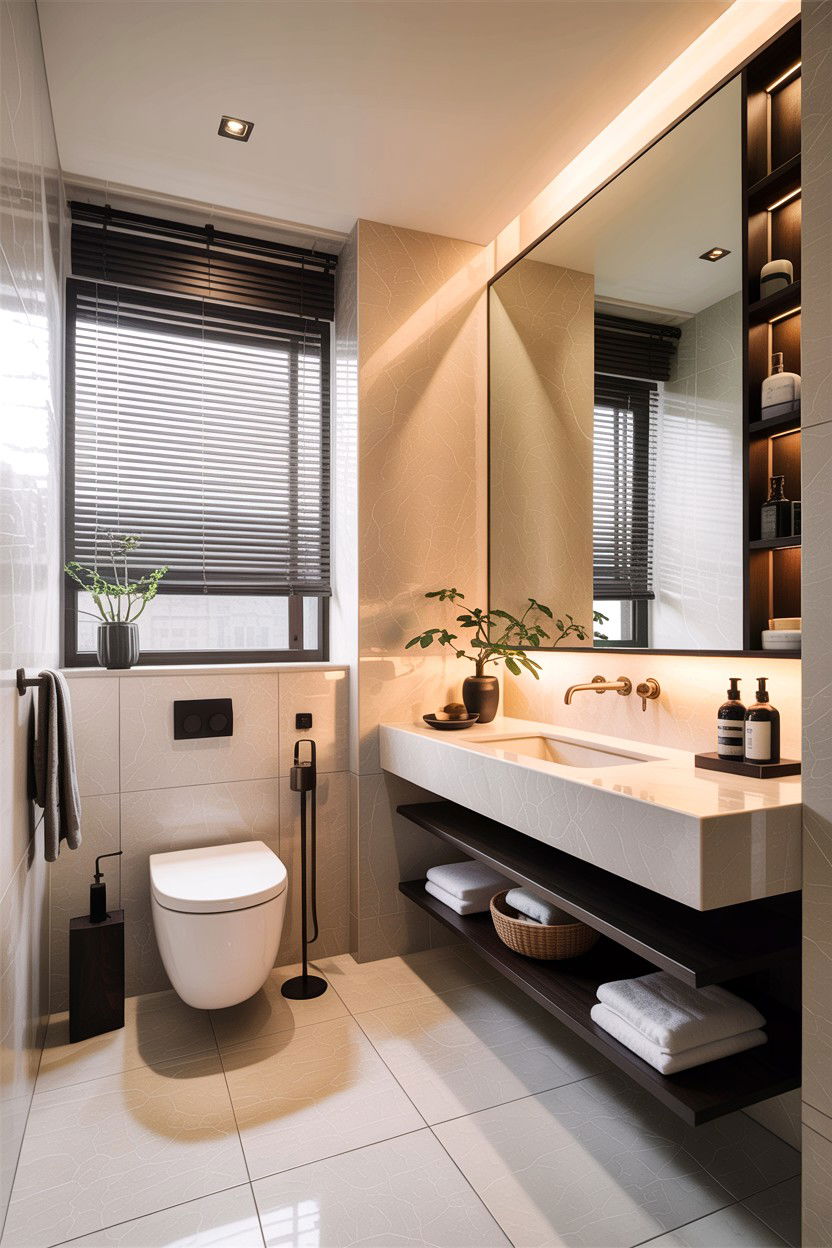 Minimalist Asian bathroom - 30 Asian bathroom ideas