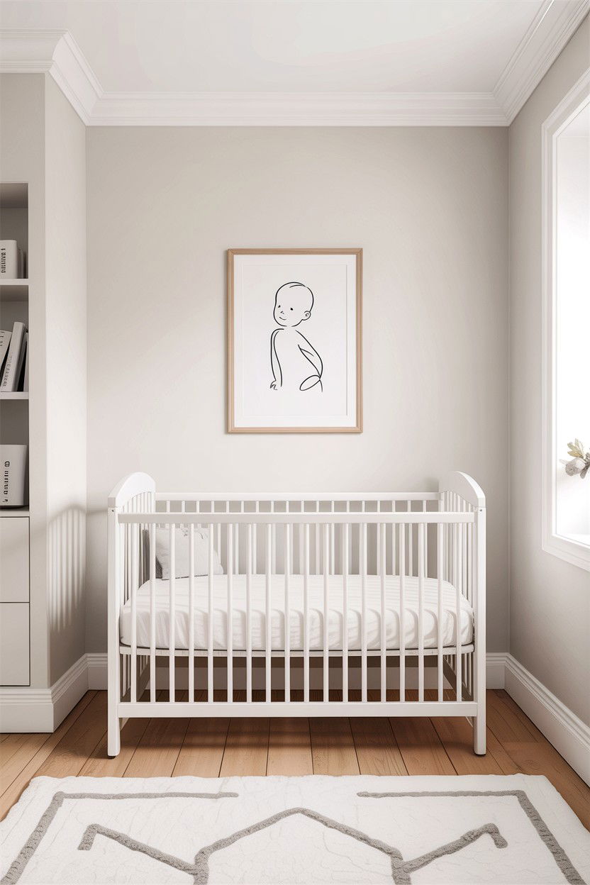 Minimalist Baby Room - 30 baby bedroom ideas