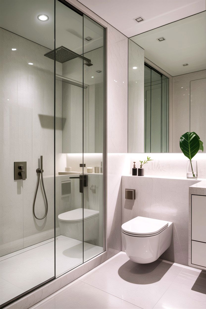 Minimalist Bathroom Decor - 30 custom home bathroom ideas