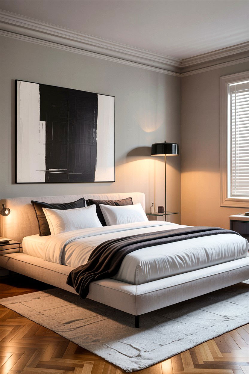 Minimalist Bedroom - 30 bedroom vision boards