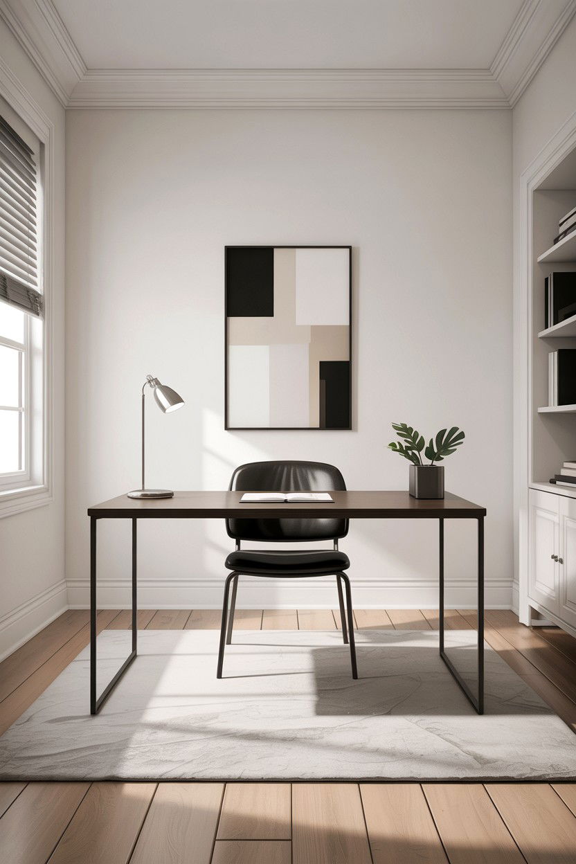 Minimalist Bedroom Office - 30 bedroom home office ideas