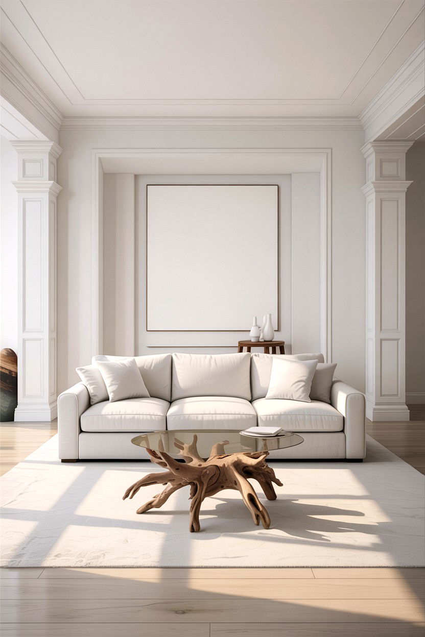 Minimalist Coastal Living Room - 30 beach house living room ideas