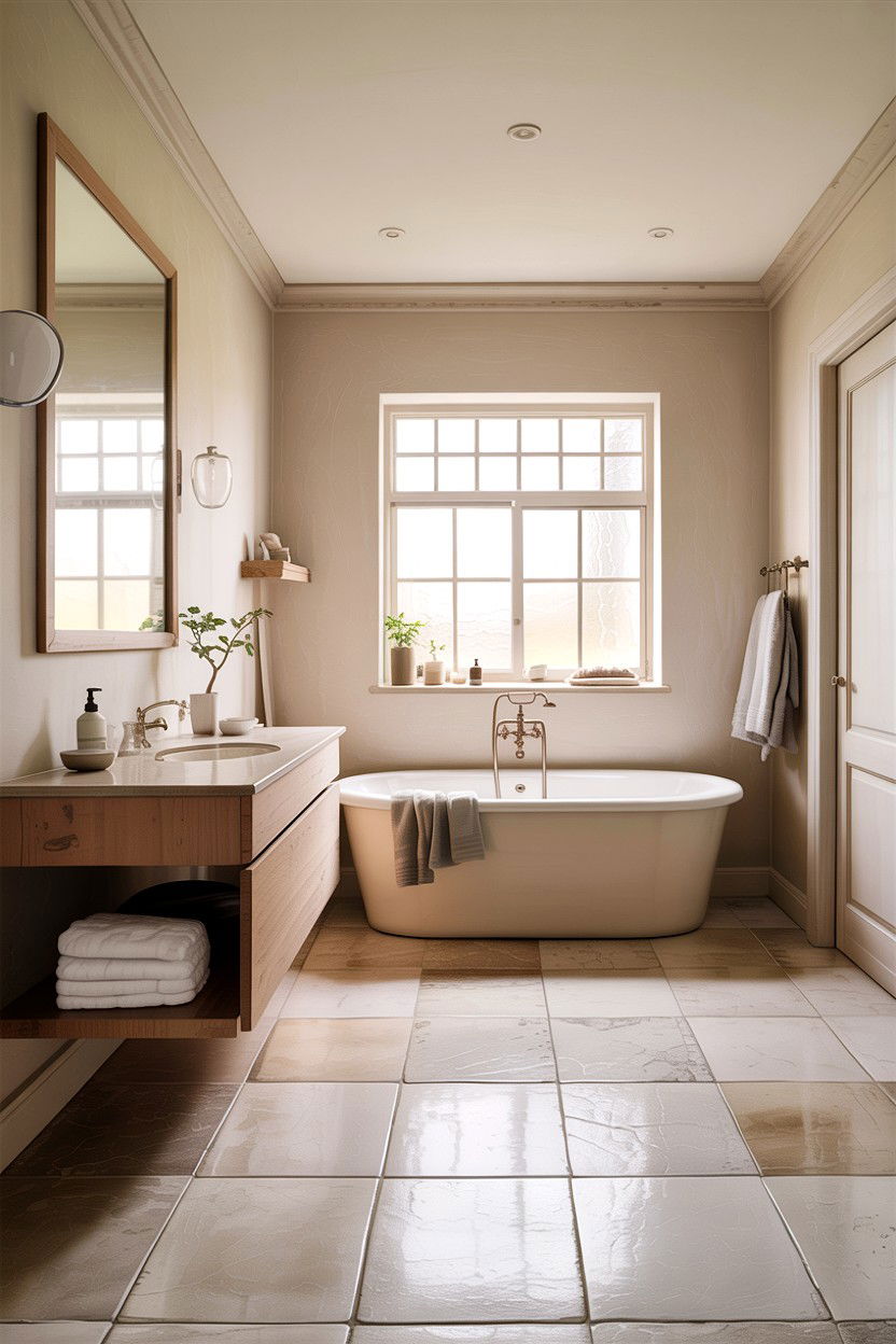 Minimalist Country Bathroom - 30 country bathroom ideas