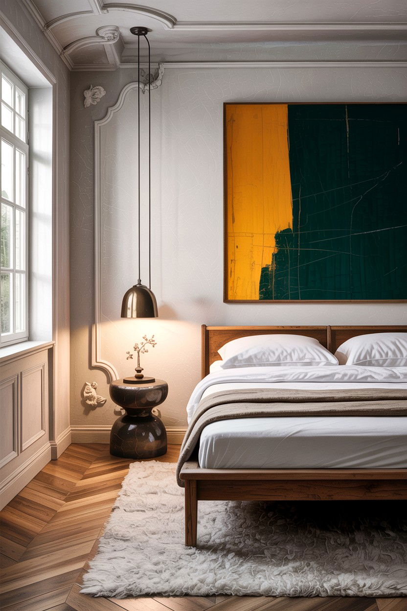 Minimalist Eclectic Bedroom - 30 eclectic bedroom ideas