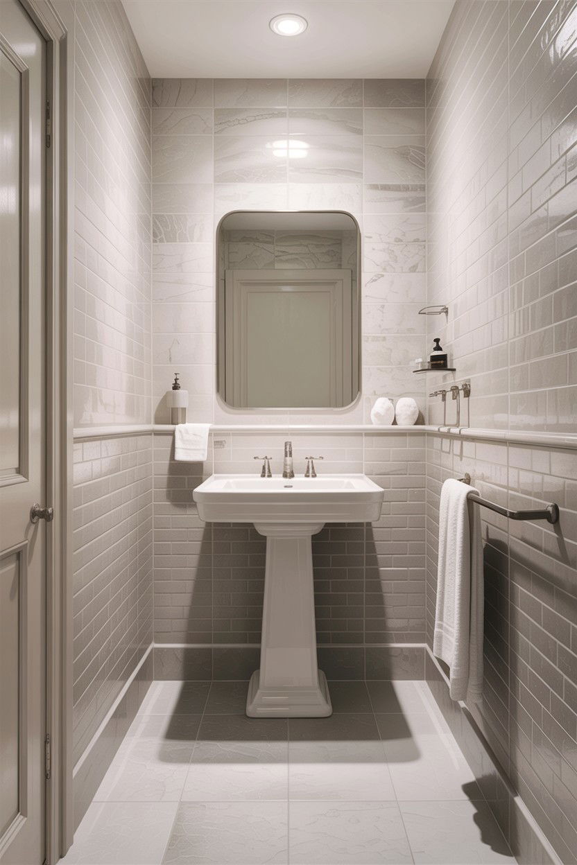 Minimalist Guest Bathroom - 30 jaw-dropping bathroom ideas