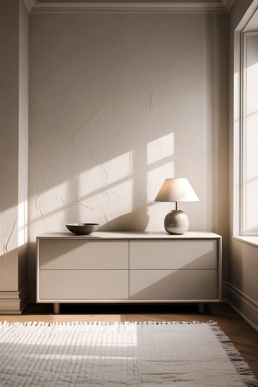 Minimalist Handleless Wide Dresser - 30 bedroom wide dressers