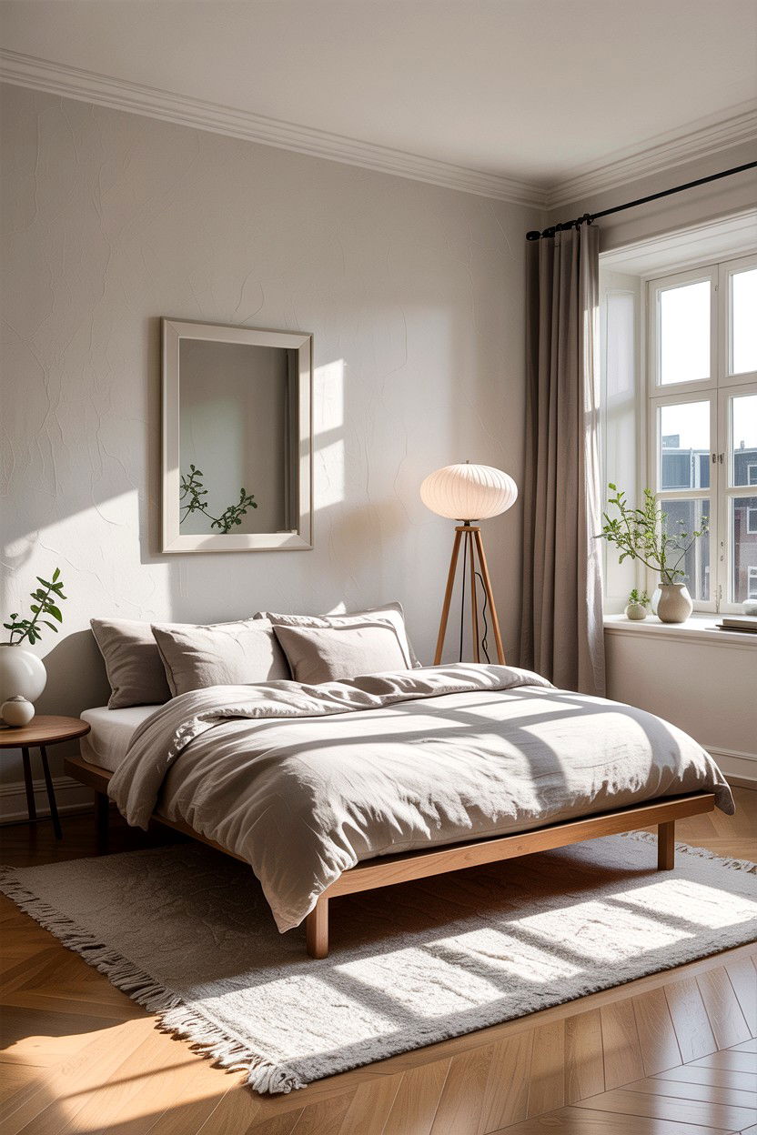 Minimalist Hygge Bedroom - 30 cozy bedroom ideas