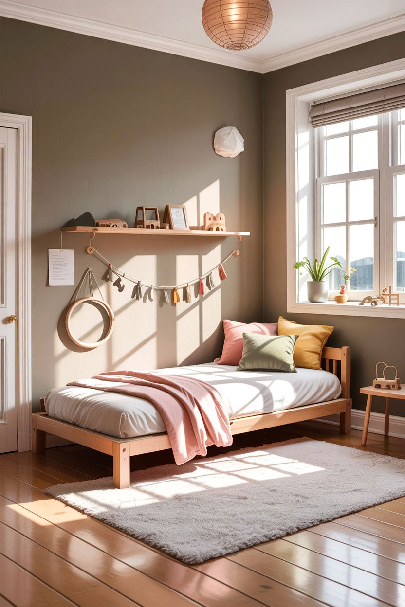 Minimalist Kids Room - 30 elementary age bedroom ideas