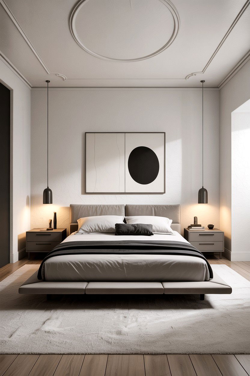 Minimalist Modern Bedroom - 30 easy bedroom ideas