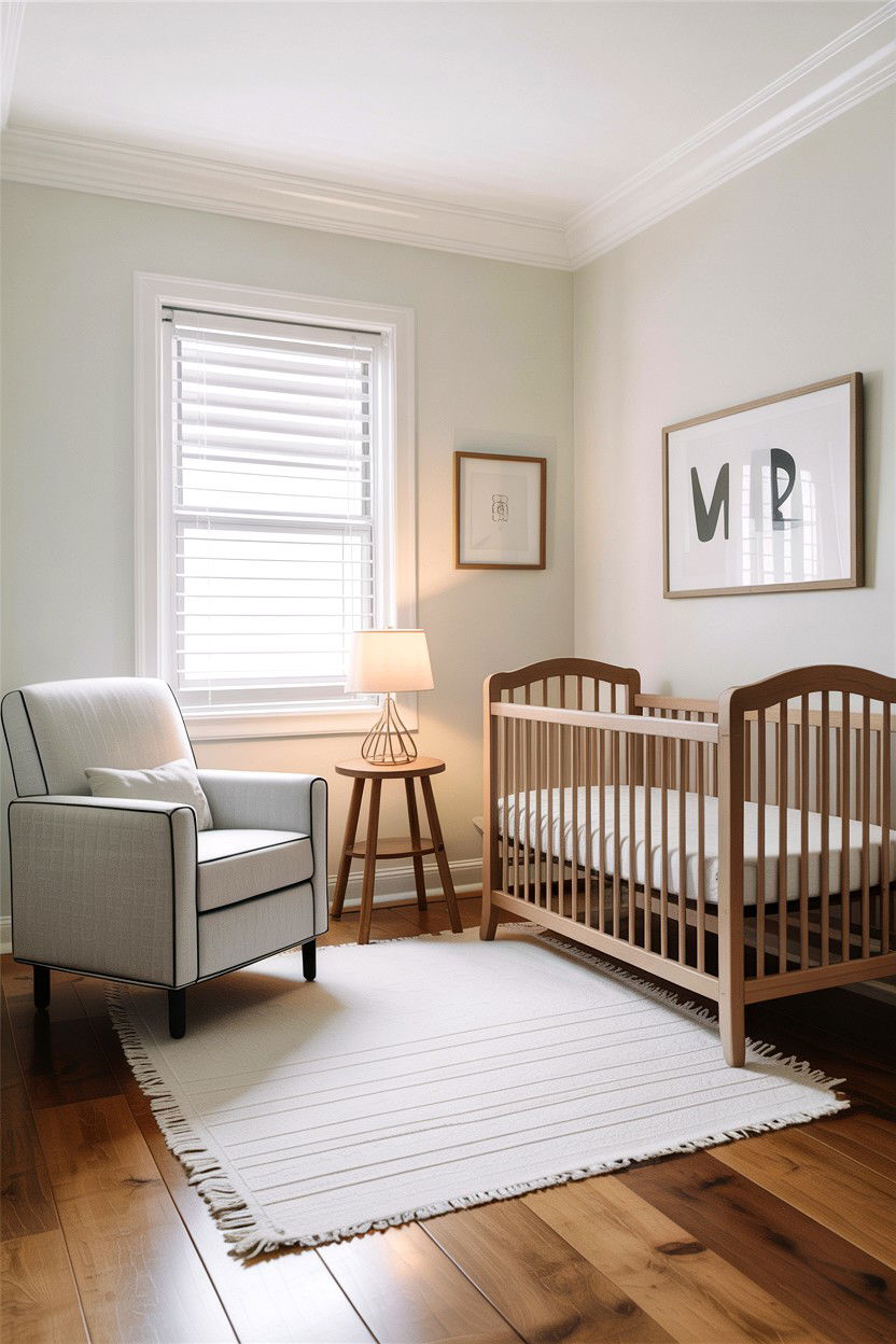 Minimalist Nursery - 30 infant bedroom ideas