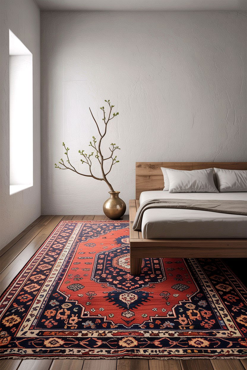 Minimalist Persian Rug Bedroom - 30 bedroom Persian rugs