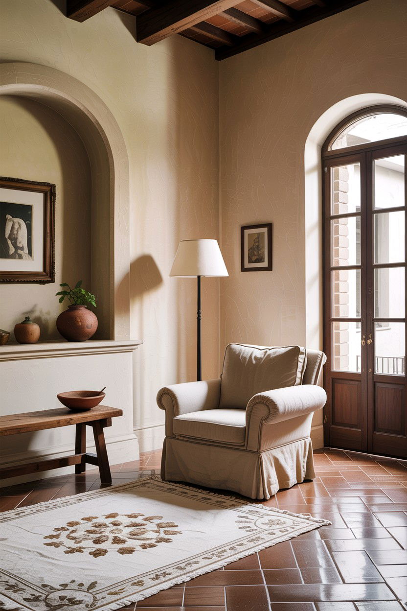 Minimalist Tuscan Living Room - 30 living room Tuscan furniture ideas