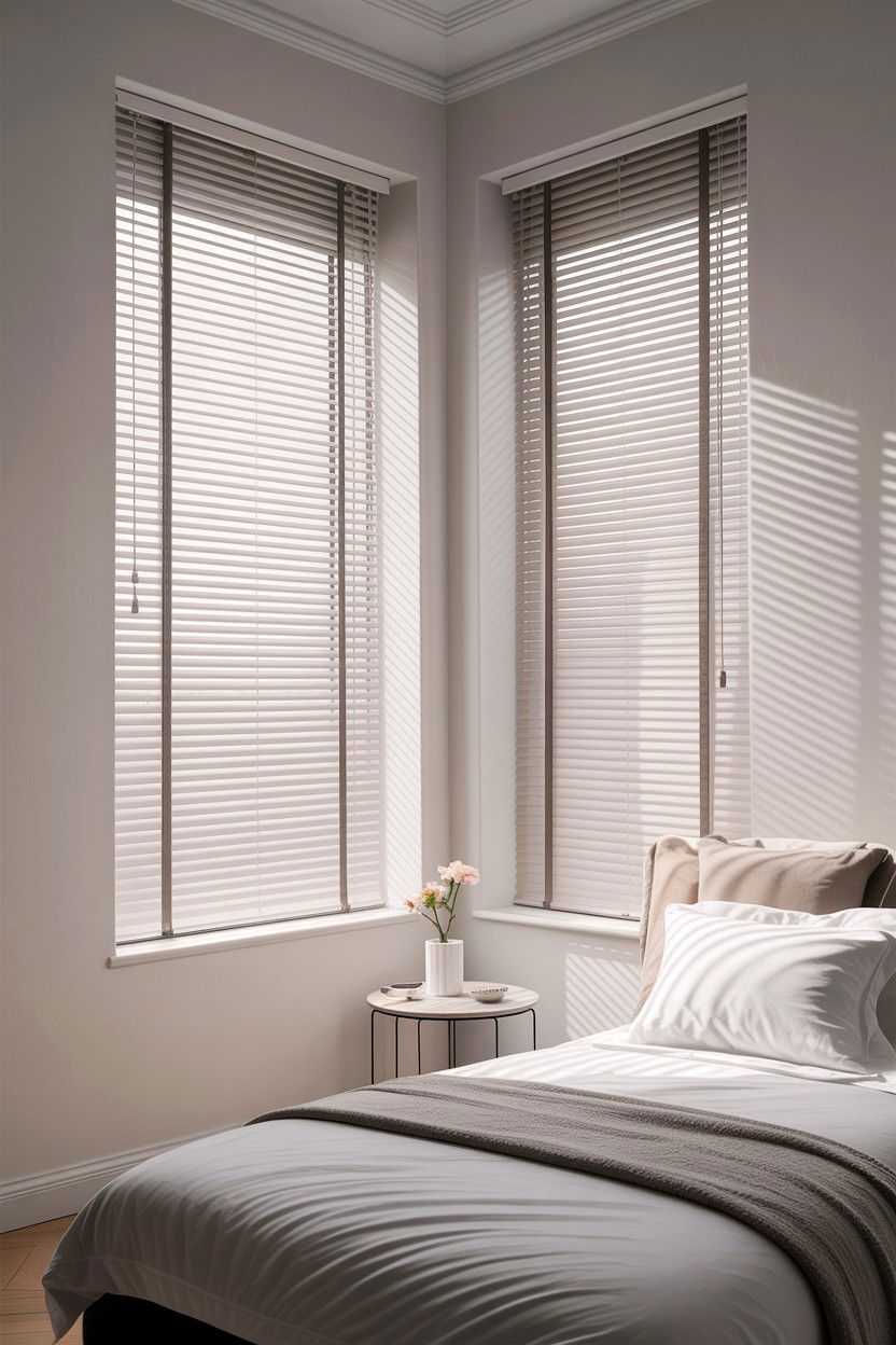 Minimalist Venetian Blinds - 30 bedroom venetian blinds
