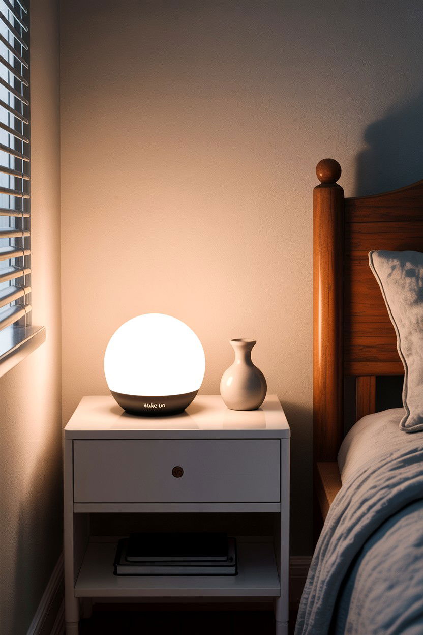 Minimalist Wake Up Light - 30 bedroom sunrise alarm clocks