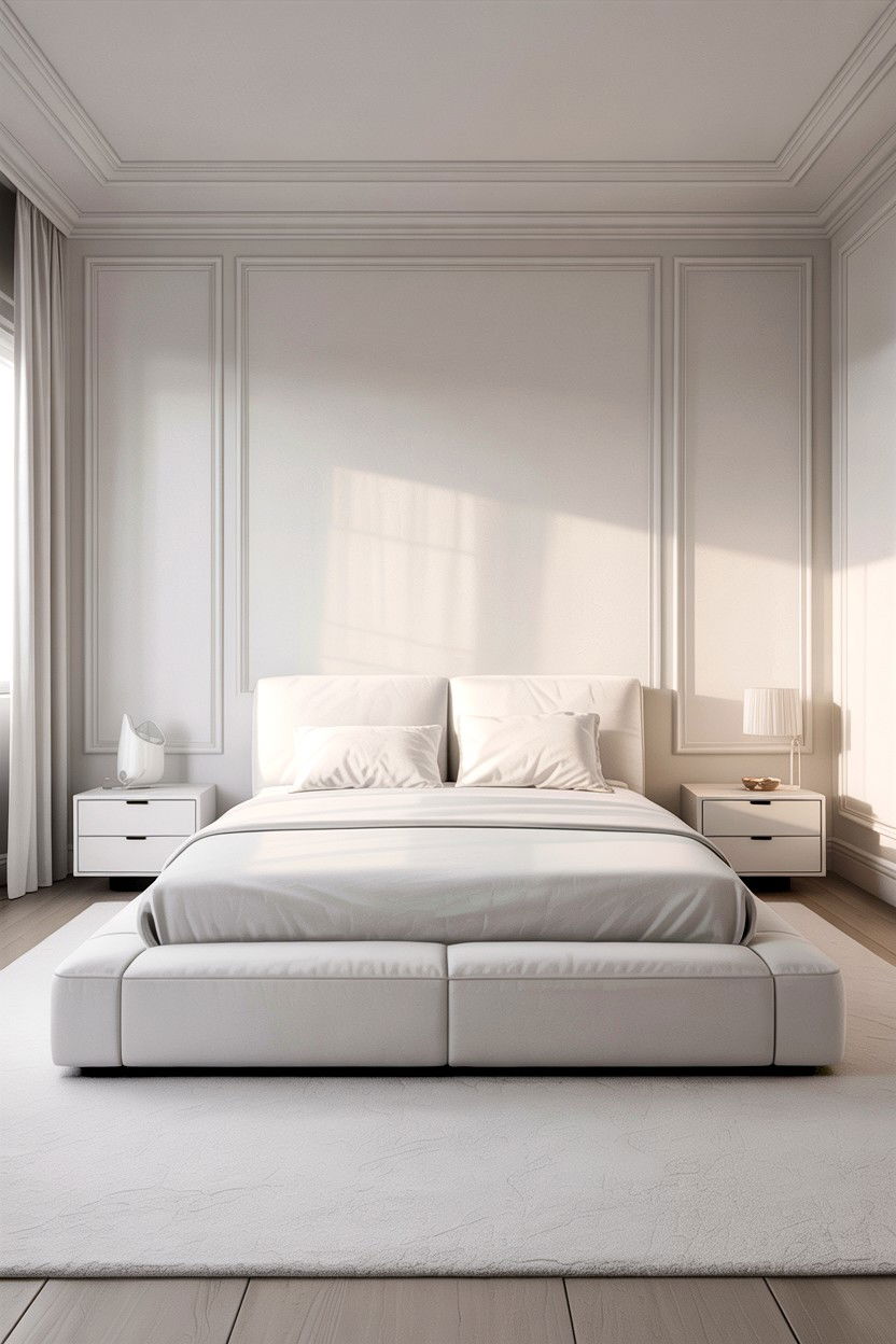Minimalist White Bedroom - 30 bedroom white furniture ideas