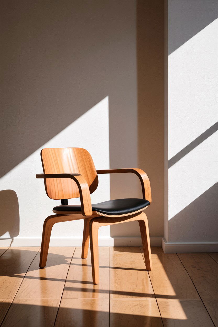 Minimalist Wood Chair - 30 bedroom accent chairs