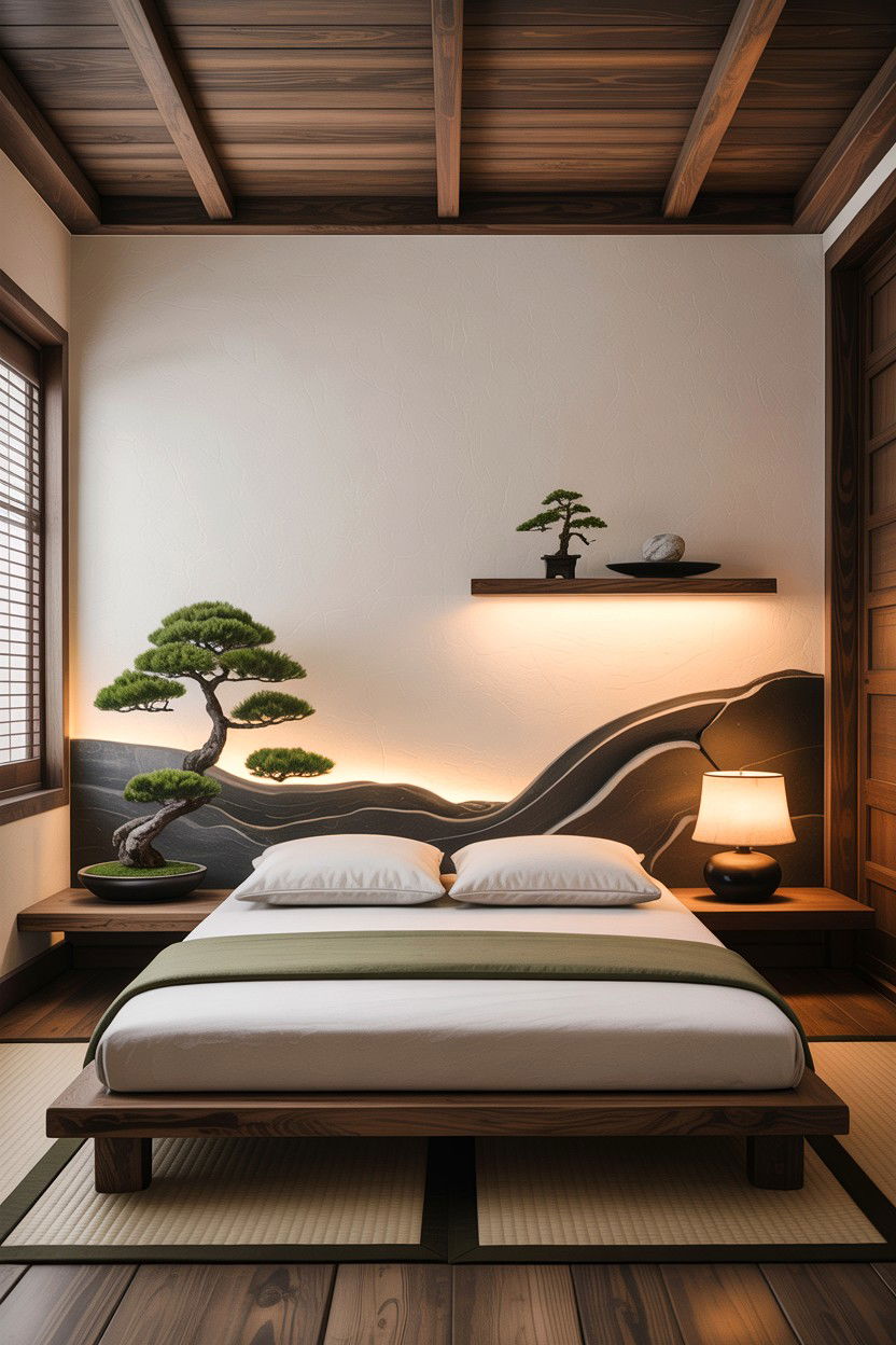 Minimalist Zen Bedroom - 30 before and after bedroom ideas