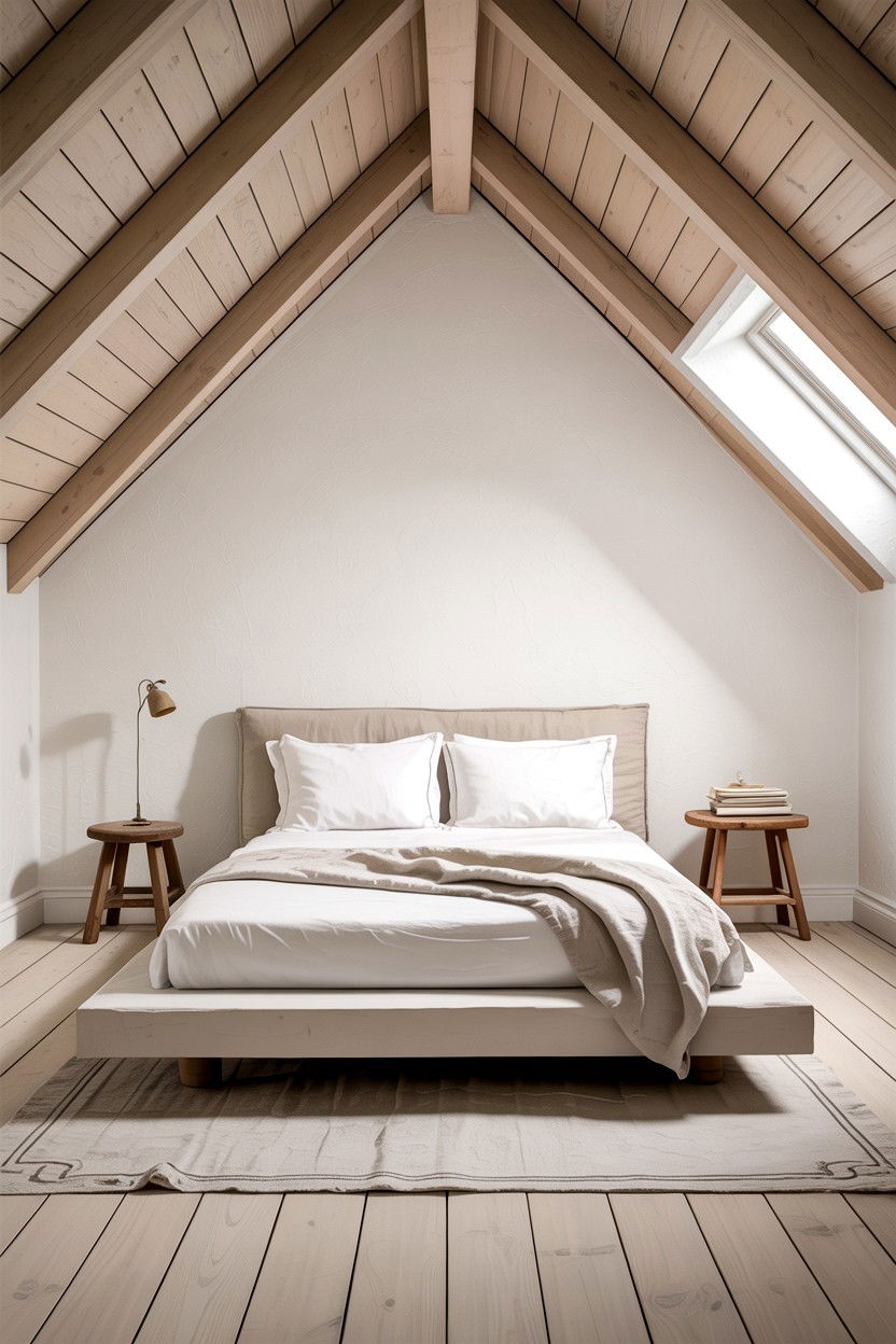 Minimalist attic bedroom - 30 bonus room to bedroom ideas
