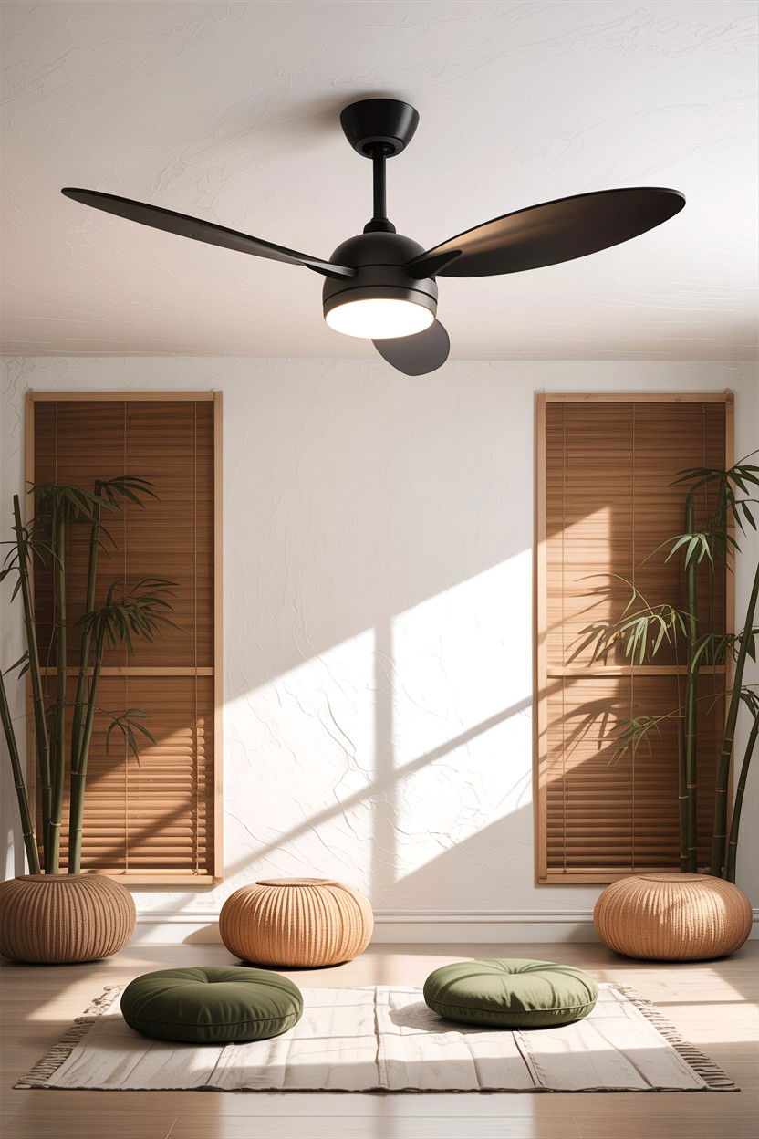 Minimalist ceiling fan - 30 living room fans