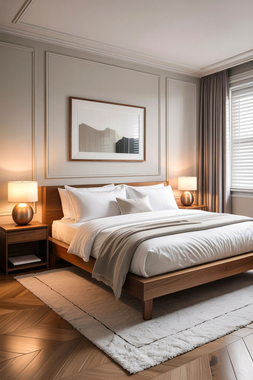 Minimalist luxury bedroom - 30 high end bedroom ideas