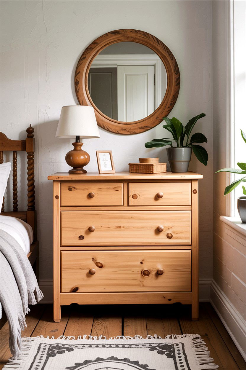 Minimalist pine bedroom dresser - 30 bedroom wood dressers