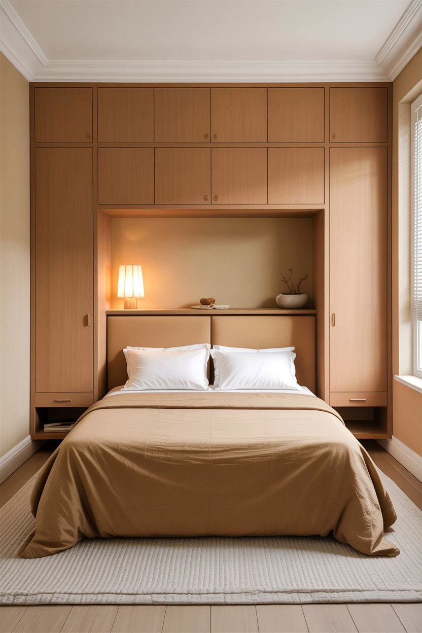 Minimalist tan bedroom - 30 warm tan bedroom ideas