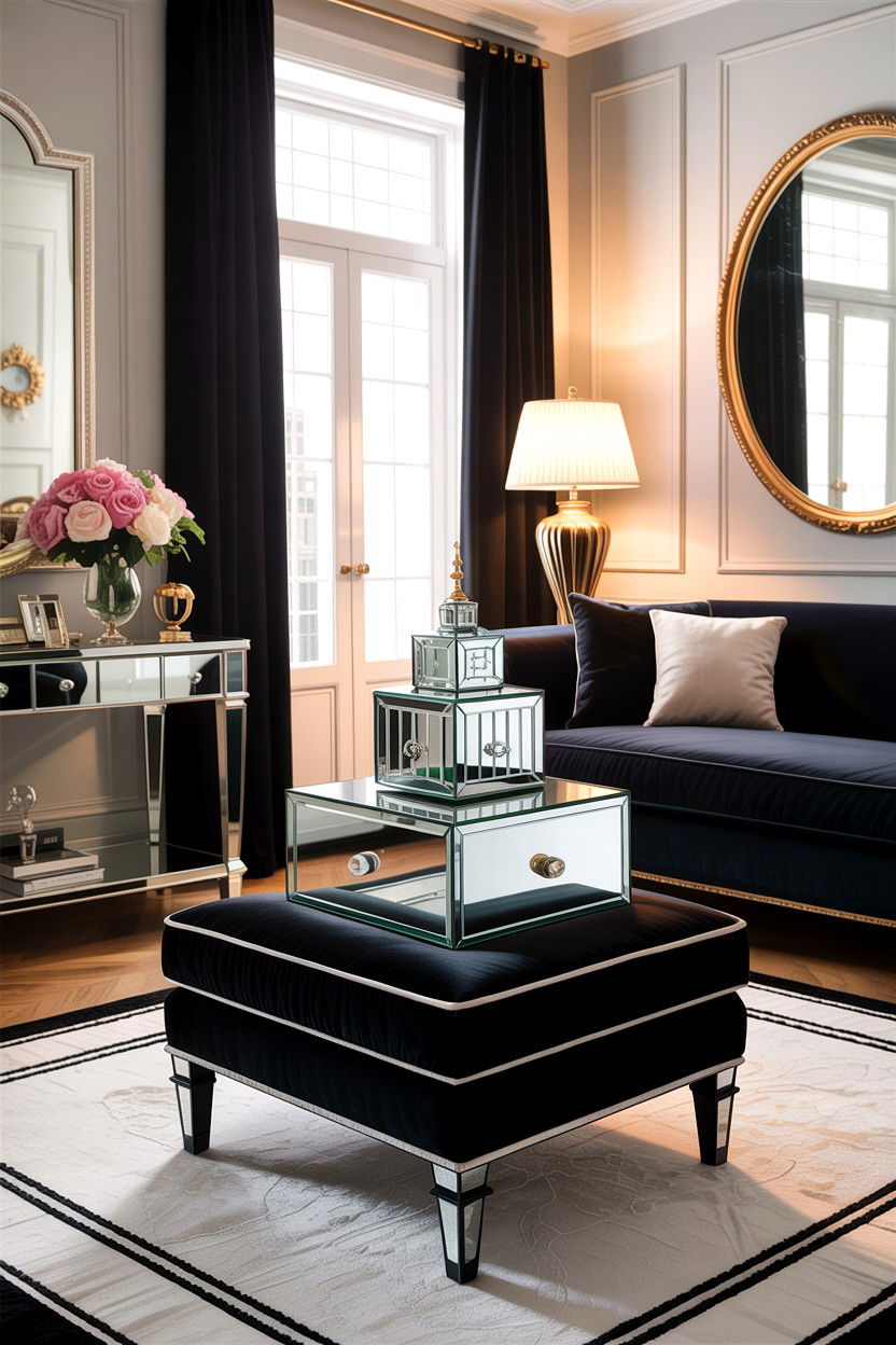 Mirror Finish Box - 30 living room decorative boxes