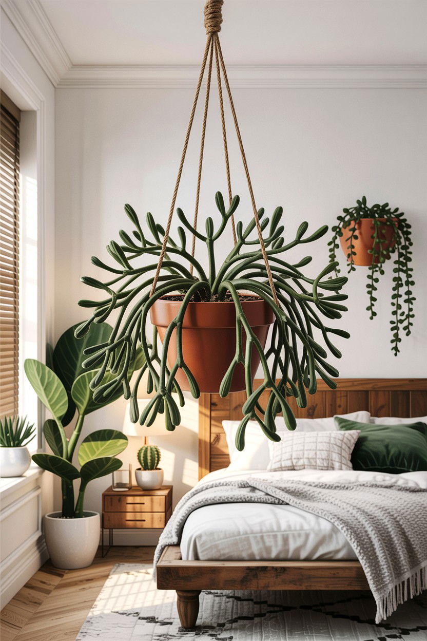Mistletoe Cactus - 30 bedroom hanging plants