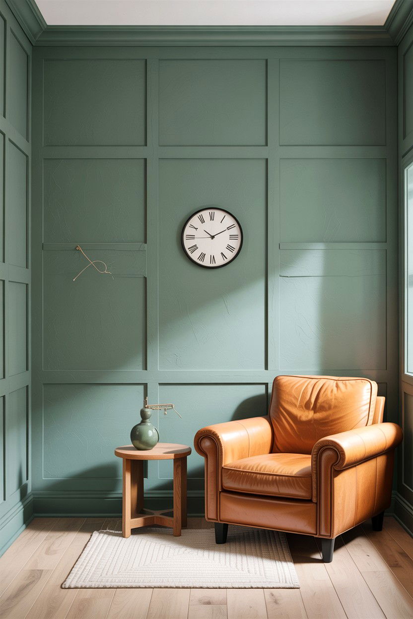 Modern Board And Batten - 30 living room feature wall ideas