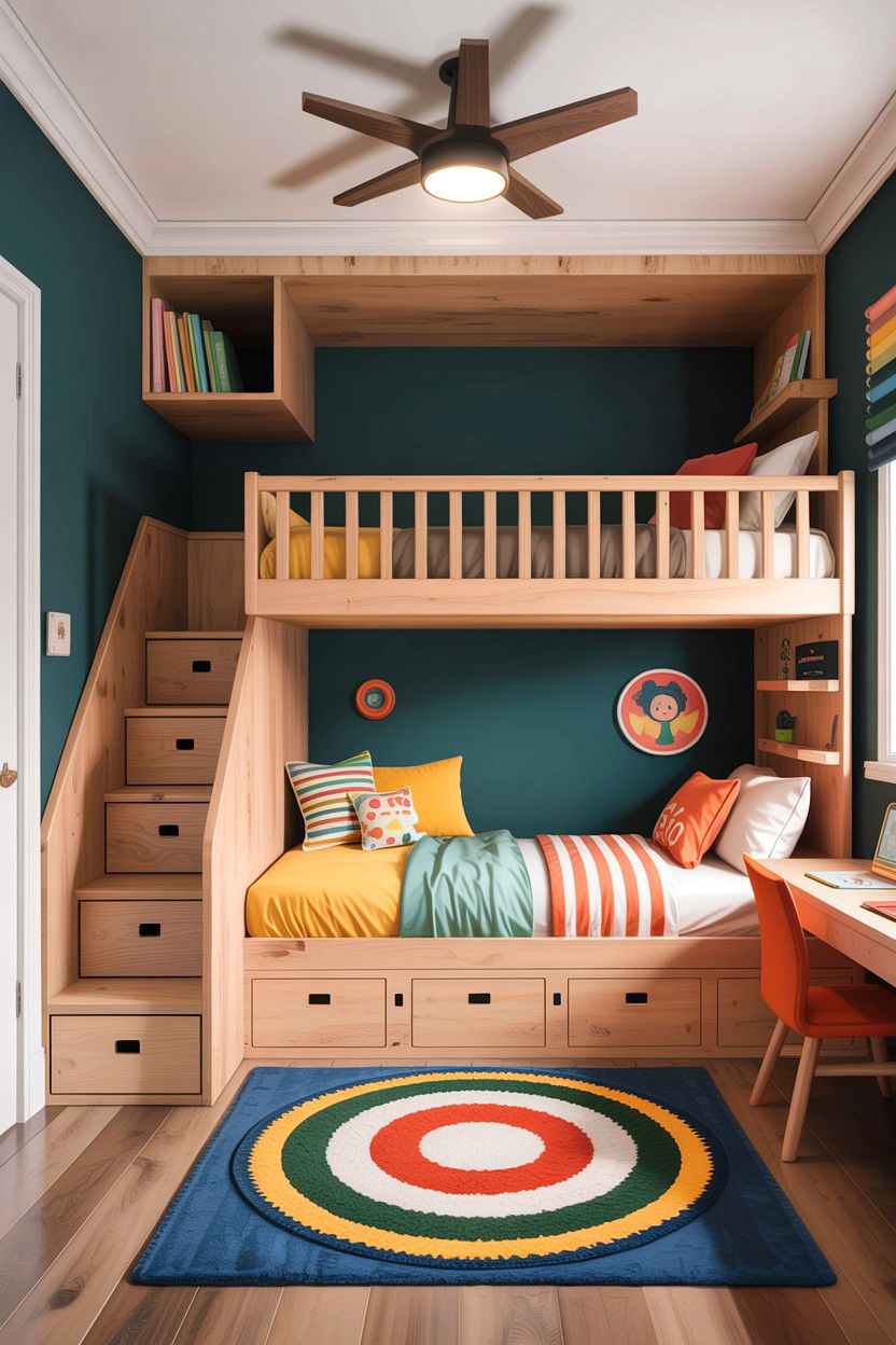 Modern Bunk Bed Room - 30 bedroom furniture ideas