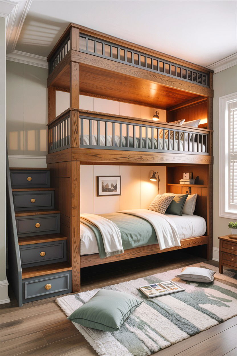 Modern Bunk Bed Setup - 30 bedroom bed ideas
