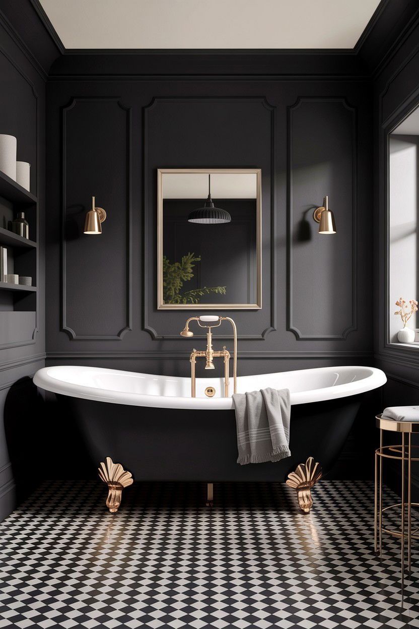 Modern Clawfoot Bathtub - 30 bathroom conversation starter ideas