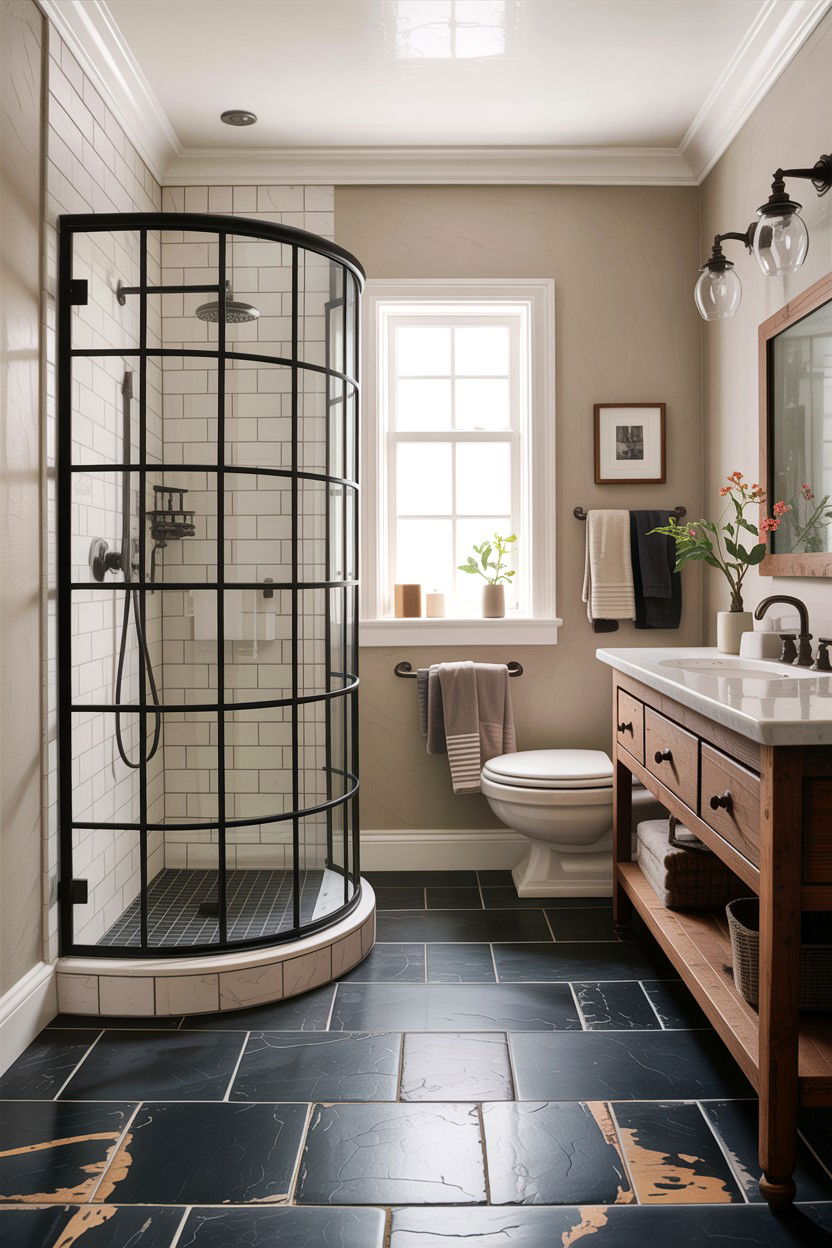 Modern Farmhouse Bathroom Floor - 30 heated bathroom floor ideas