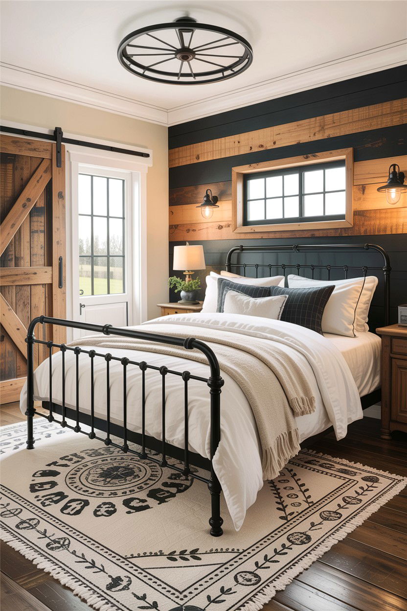 Modern Farmhouse Bedroom - 30 bedroom update ideas