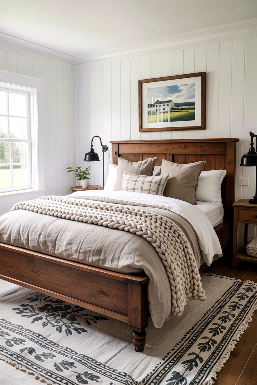 Modern Farmhouse Bedroom - 30 fixer upper bedroom ideas