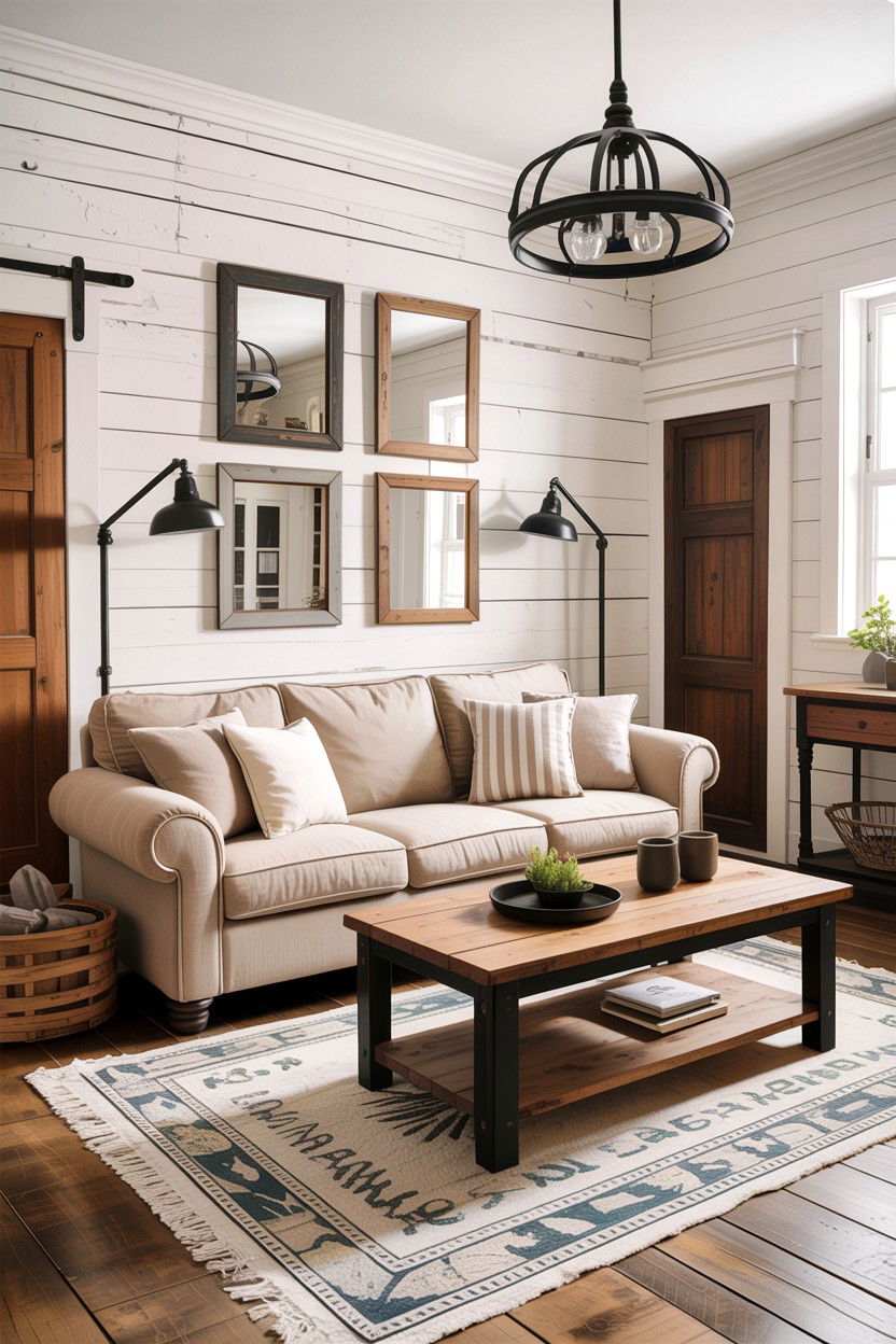 Modern Farmhouse Living Room Set - 30 affordable living room sets