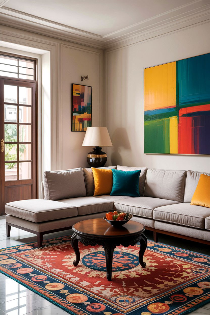 Modern Indian Living Room - 30 Indian living room ideas