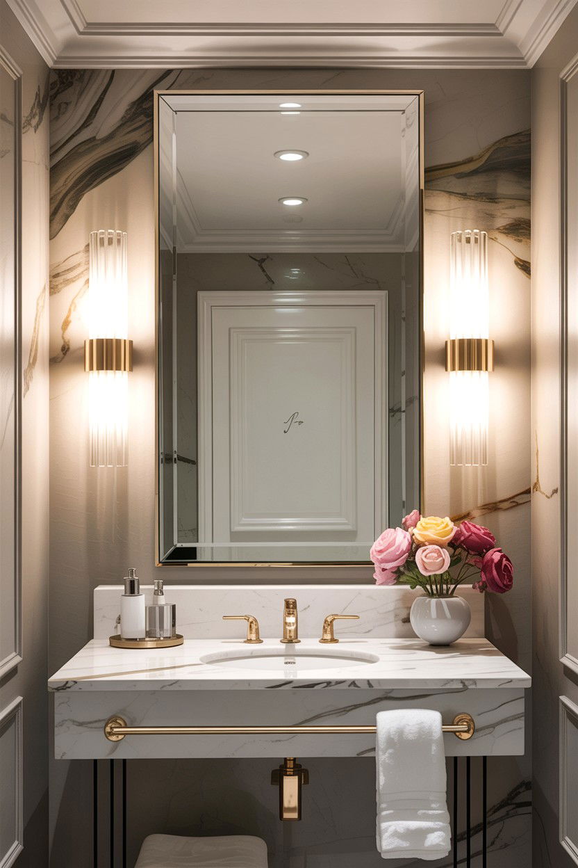 Modern Italian Wall Sconce - 30 Italian bathroom ideas