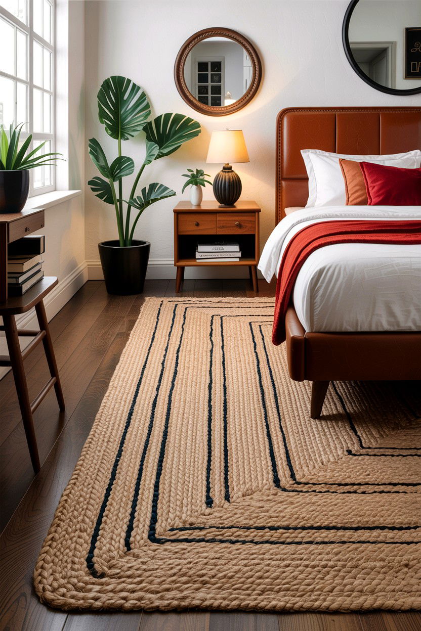Modern Jute Rug - 30 bedroom jute rugs