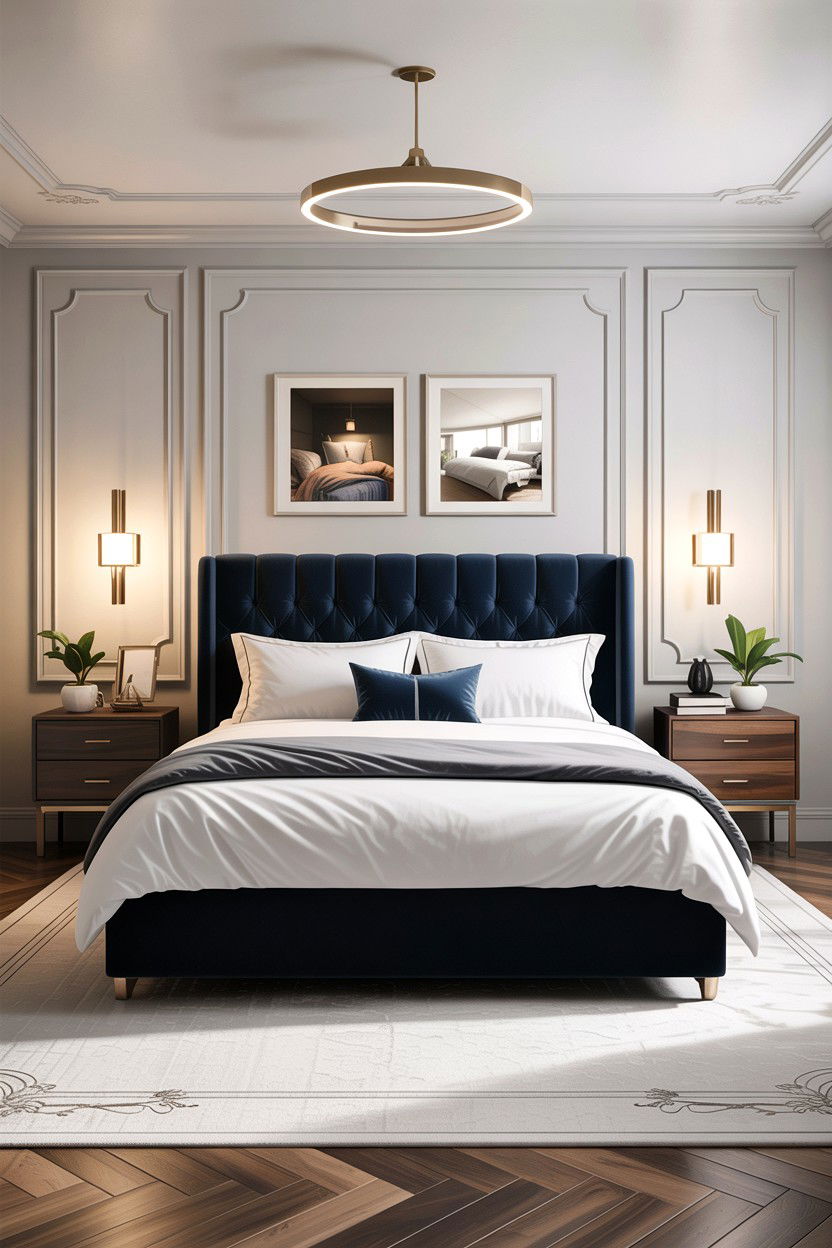 Modern Master Bedroom - 30 bedroom vision boards